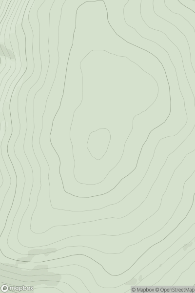 Thumbnail image for Craigend Hill [Firth of Forth to the River Tweed] showing contour plot for surrounding peak